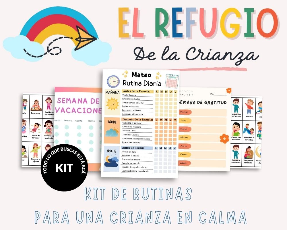 Kit de rutinas para una crianza en calma